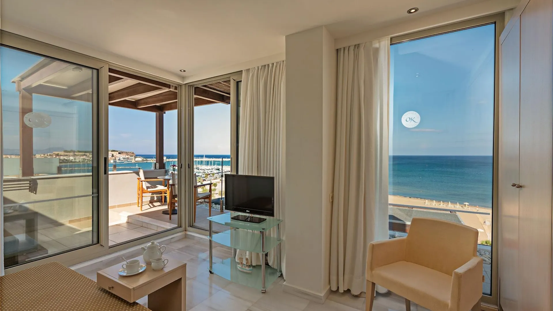 *****  Kriti Beach Hotel Rethimno Grækenland